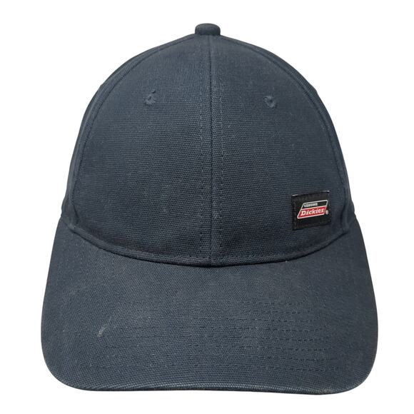 Genuine Dickies Snapback Hat Blue One Size Adjustable Outdoor Solid - Picture 1 of 9